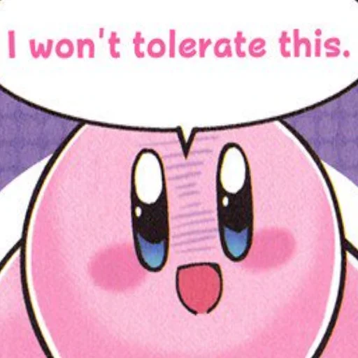 Kirby | Кирби sticker 🖕