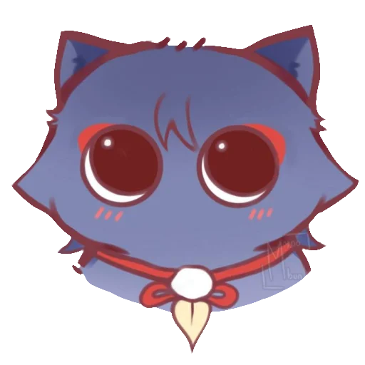 Telegram Sticker «Cat Scaramouche» 🥺
