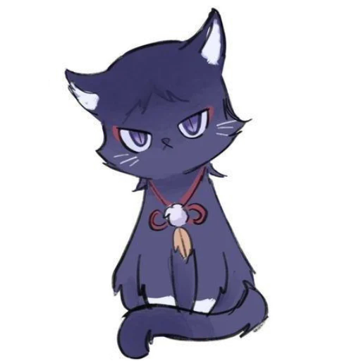 Telegram stiker «Cat Scaramouche» 🤨