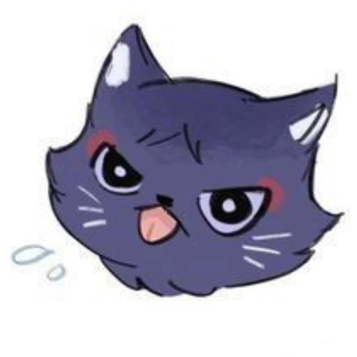 Telegram stiker «Cat Scaramouche» 😛