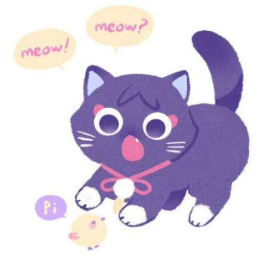 Telegram stiker «Cat Scaramouche» 😧