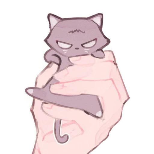 Telegram stiker «Cat Scaramouche» 😠