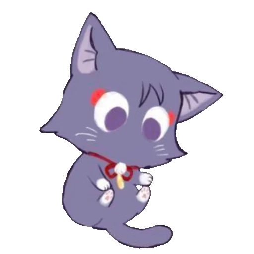 Telegram stiker «Cat Scaramouche» 🥺