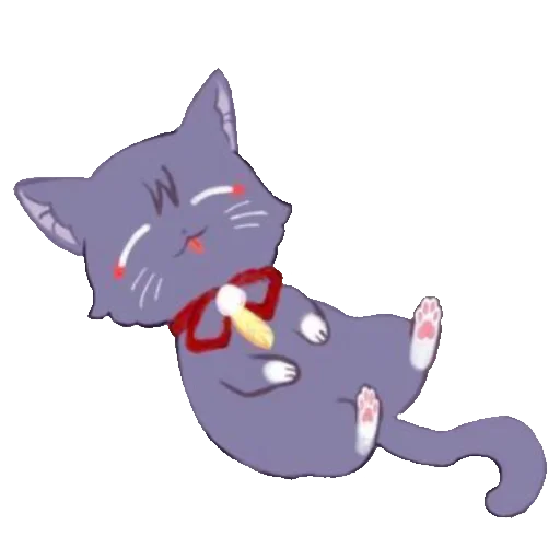 Стикер Telegram «Cat Scaramouche» 😋