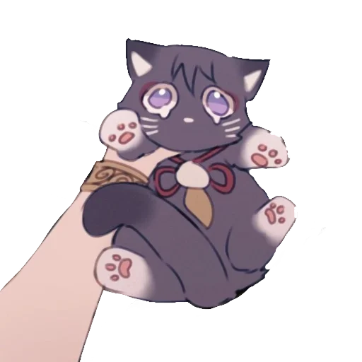 Telegram stiker «Cat Scaramouche» 🥺