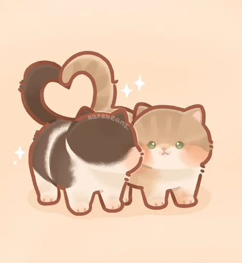 Telegram Sticker «Котятки» ❤️