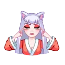 Kitsune sticker 🤔