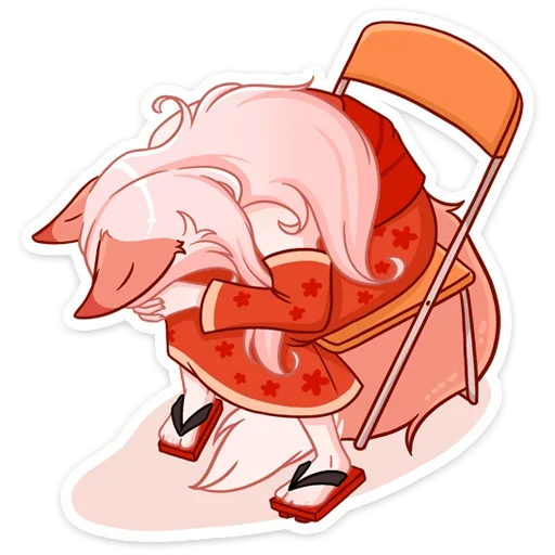 Lady Ai Kitsune emoji 😪