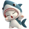 Емодзі Пушистые акулы 🤪