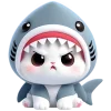 Емодзі Пушистые акулы 😡