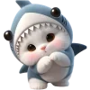 Емодзі Telegram «Пушистые акулы» 🥺
