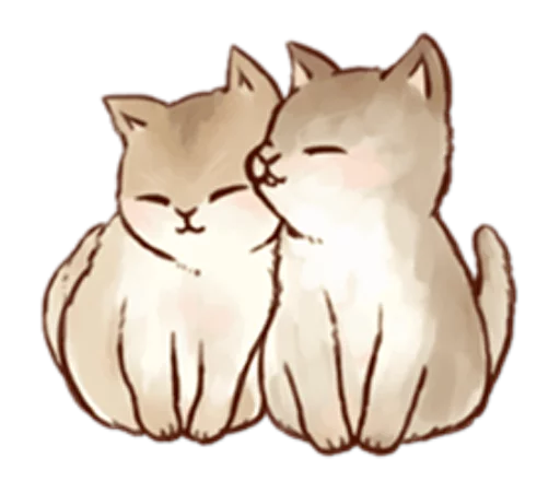 Kitten daily 🐈 emoji 💑