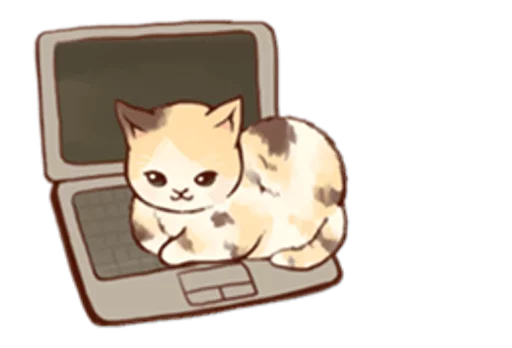 Эмодзи Kitten daily 🐈 🙂