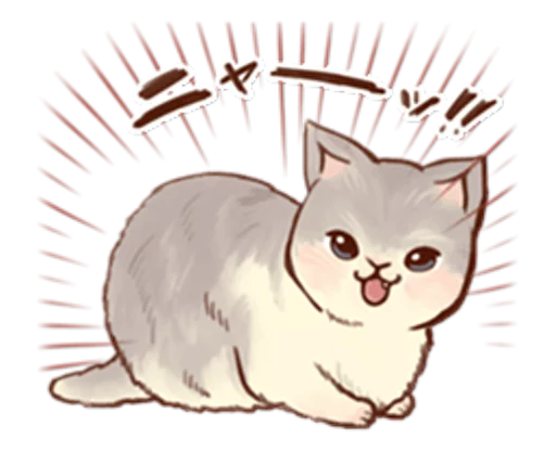 Telegram Sticker «Kitten daily 🐈» 😺