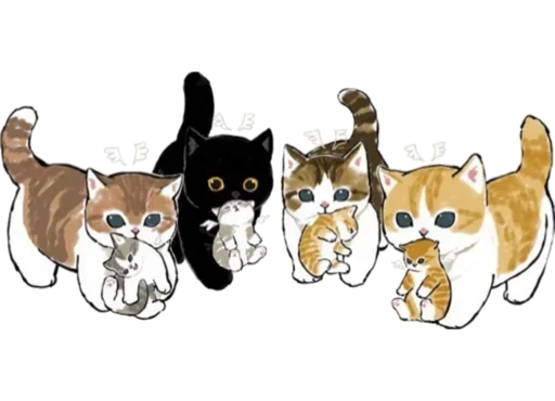 Kittens emoji ❤️