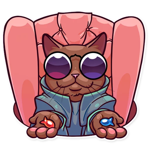 Telegram stiker «Meme Cats» 