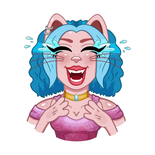 Kitty Pop Star emoji 😂