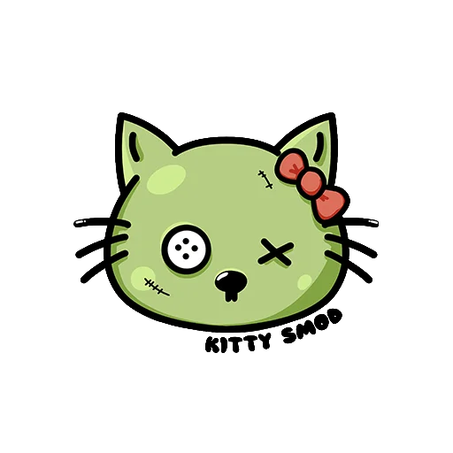 Kitty SMOD emoji 💚