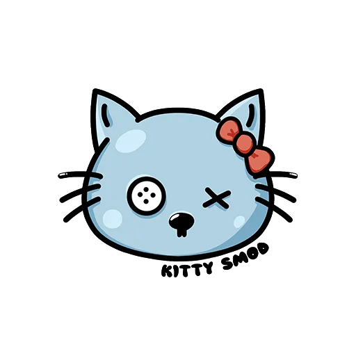 Kitty SMOD emoji 💙
