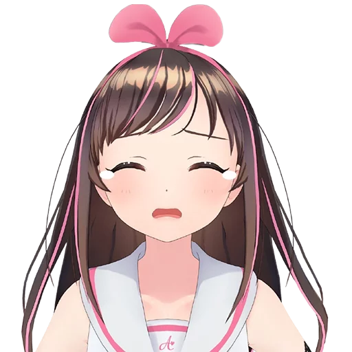 Kizuna Ai ❤️ emoji 😢