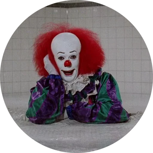 Dancing Clown sticker 🙁