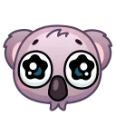 Стикер Koala Emoji 🥹