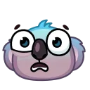 Стікер Koala Emoji 😨