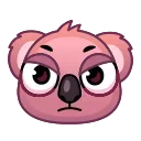 Koala Emoji stiker 🤬