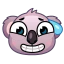 Стикер Koala Emoji 😅