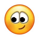 Стикер Retro Kolobok Emoji ☺️