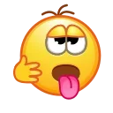 Эмодзи Retro Kolobok Emoji  🥵