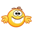 Стикер Retro Kolobok Emoji 🤷‍♂