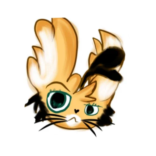 Telegram stiker «Кошка Пчелка» 🤨