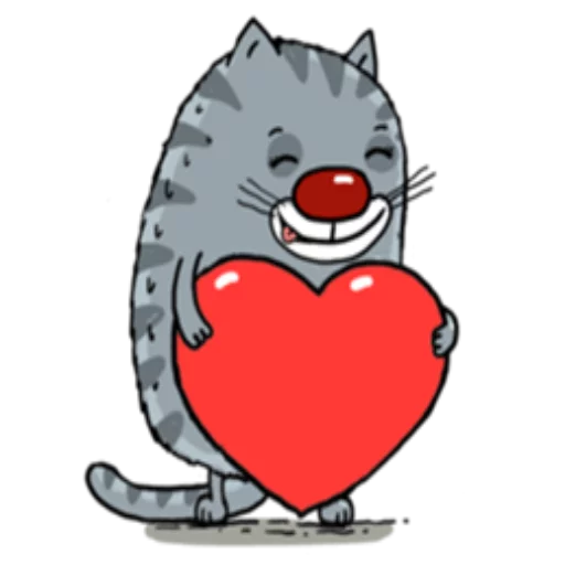 Telegram stiker «Icky Cats» ❤️
