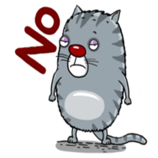 Telegram Sticker «Icky Cats » 😕