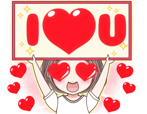 Telegram Sticker «Kotomi-chan! » ❤️