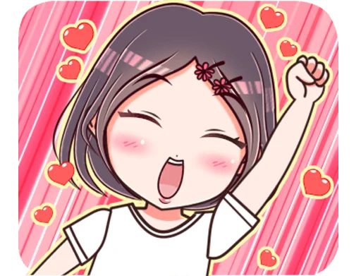 Telegram Sticker «Kotomi-chan!» 🎉