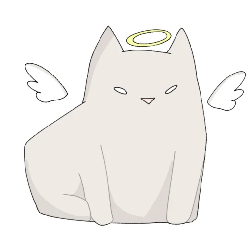 Стикер Telegram «Cat >:D» 😇