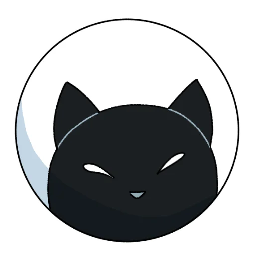 Стикер Telegram «Cat >:D» 🙂