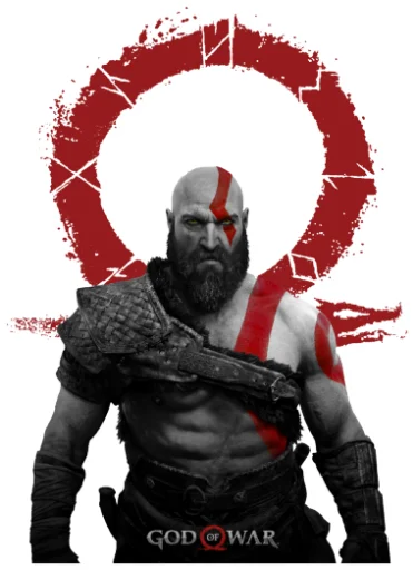 Стікери телеграм Kratos
