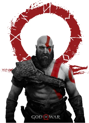 Telegram stiker «Kratos» 🤨