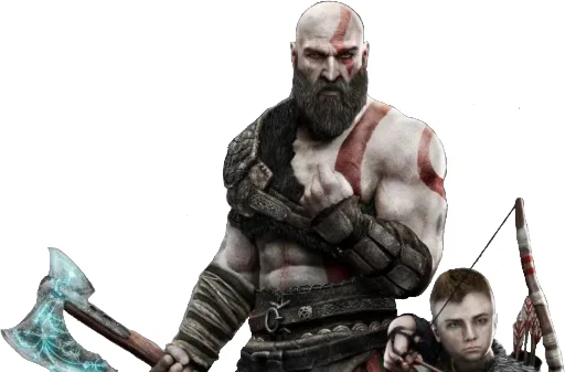 Telegram stiker «Kratos» 🤗
