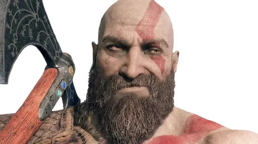 Telegram stiker «Kratos» 😏