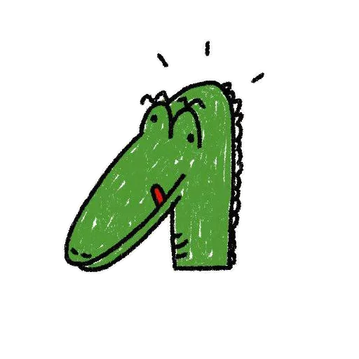 Крокодил sticker 😚