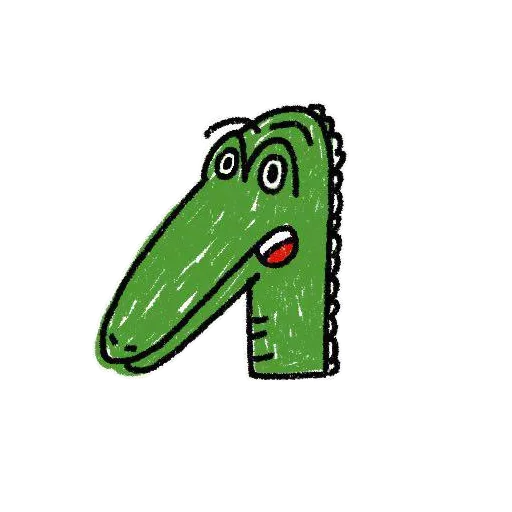 Крокодил sticker 🥳