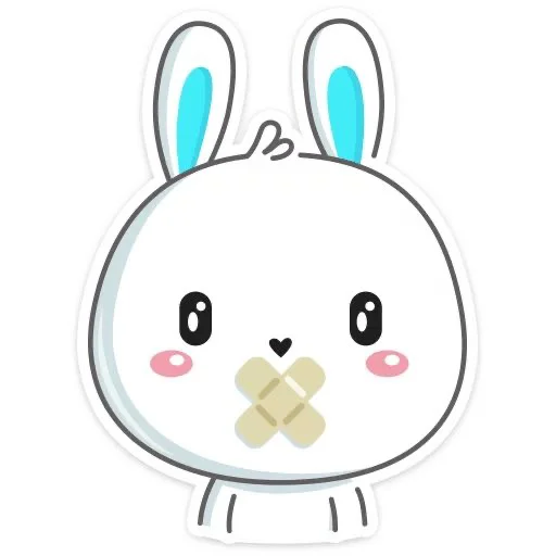 Telegram Sticker «Кролик Гоша» 😤