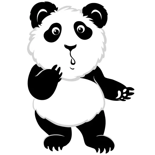 Panda  emoji 😏