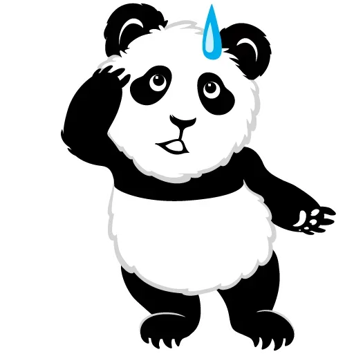 Panda emoji 🤨