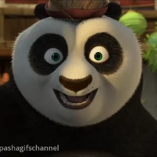 Эмодзи Кунг-фу панда  😔