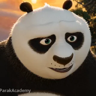 Кунг-фу панда emoji 😯